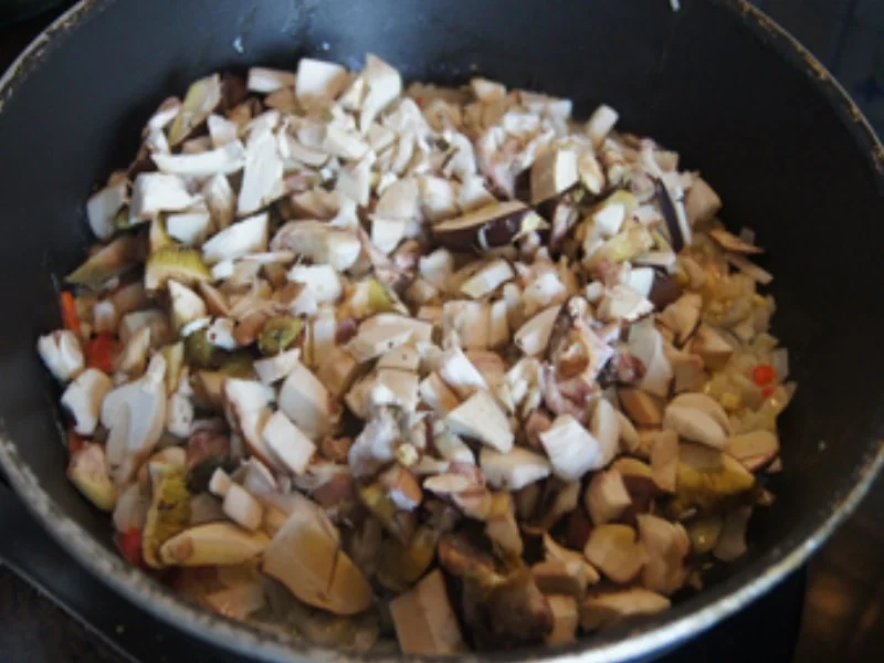 Rezept: Steinpilzpasta mit Hörnchen Nudeln Bild Nr. 12 Steinpilzpasta mit Hörnchen Nudeln - Rezept - Bild Nr. 12