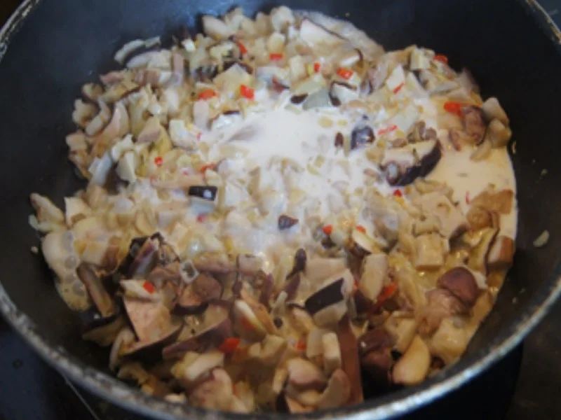 Rezept: Steinpilzpasta mit Hörnchen Nudeln Bild Nr. 14 Steinpilzpasta mit Hörnchen Nudeln - Rezept - Bild Nr. 14