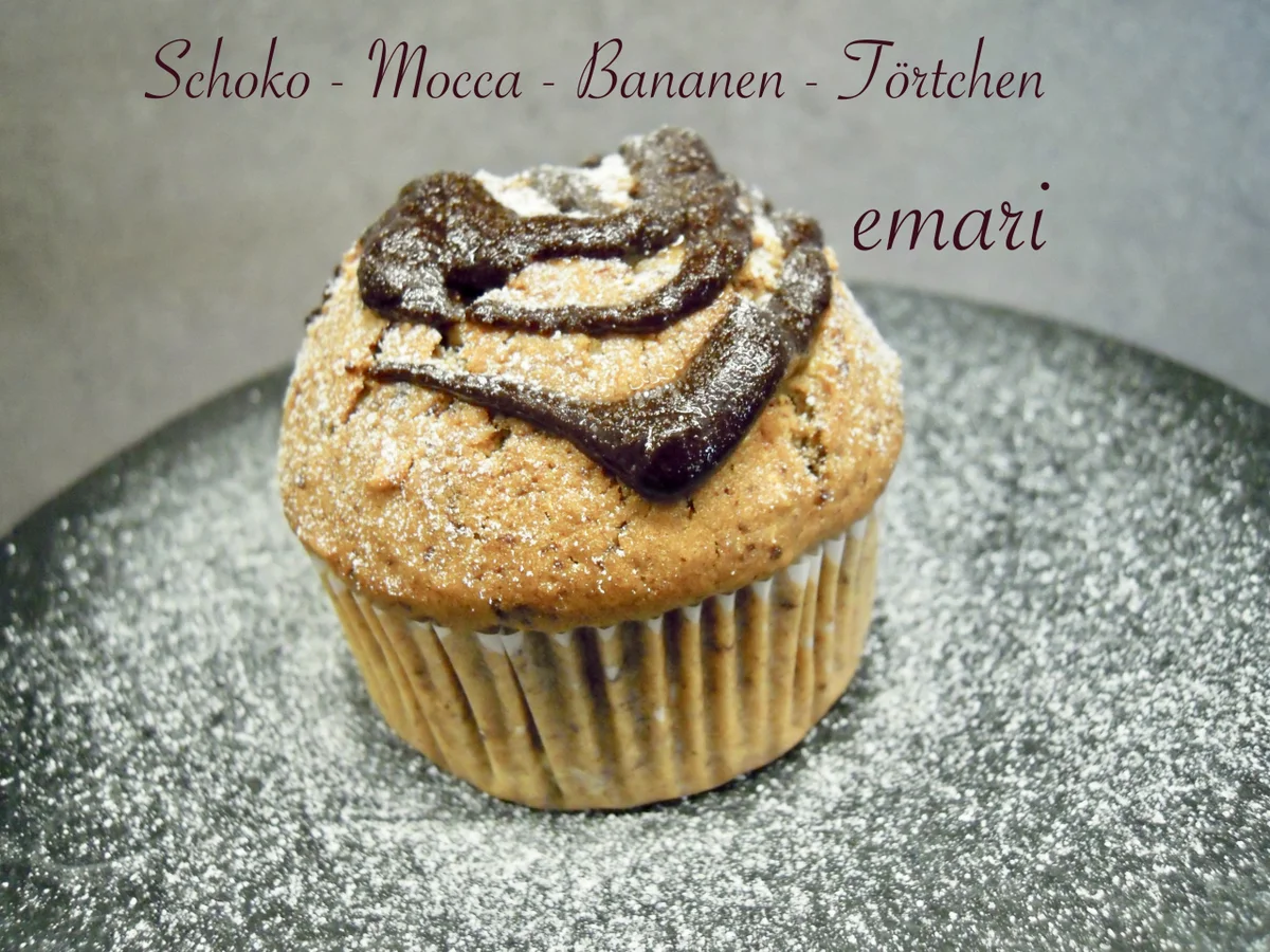 Rezept: Schoko - Mocca - Bananen - Törtchen Bild Nr. 18 Schoko - Mocca - Bananen - Törtchen - Rezept - Bild Nr. 18