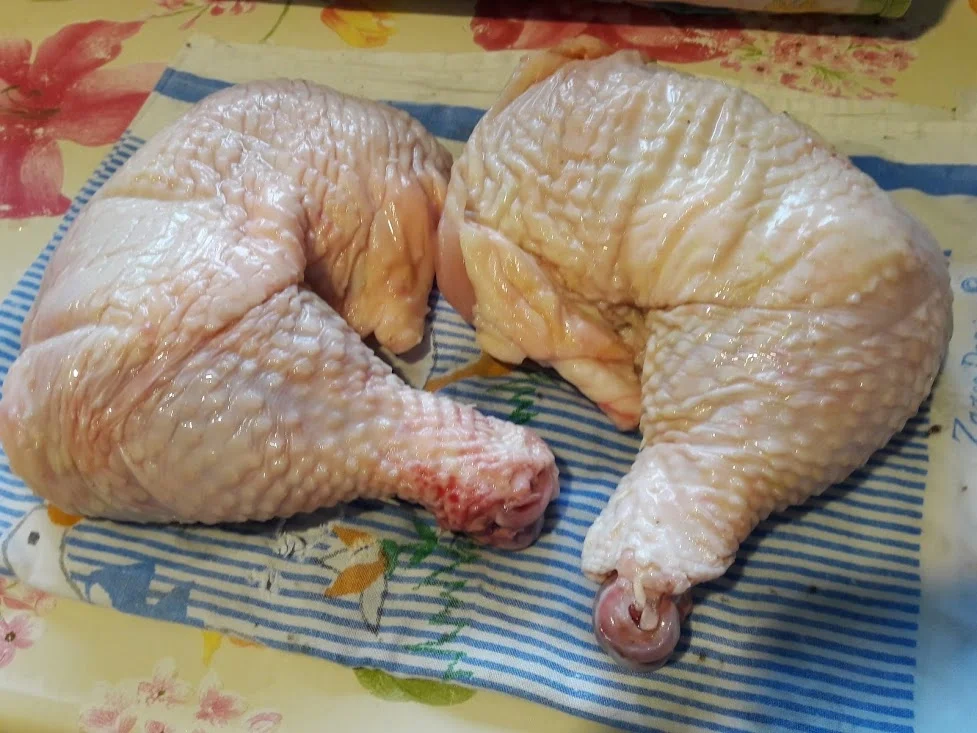 Hähnchenkeule auf Weißkohl - Rezept - Bild Nr. 4