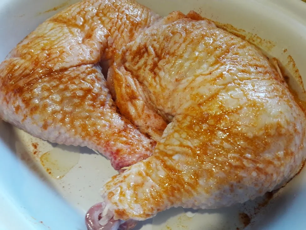 Hähnchenkeule auf Weißkohl - Rezept - Bild Nr. 5