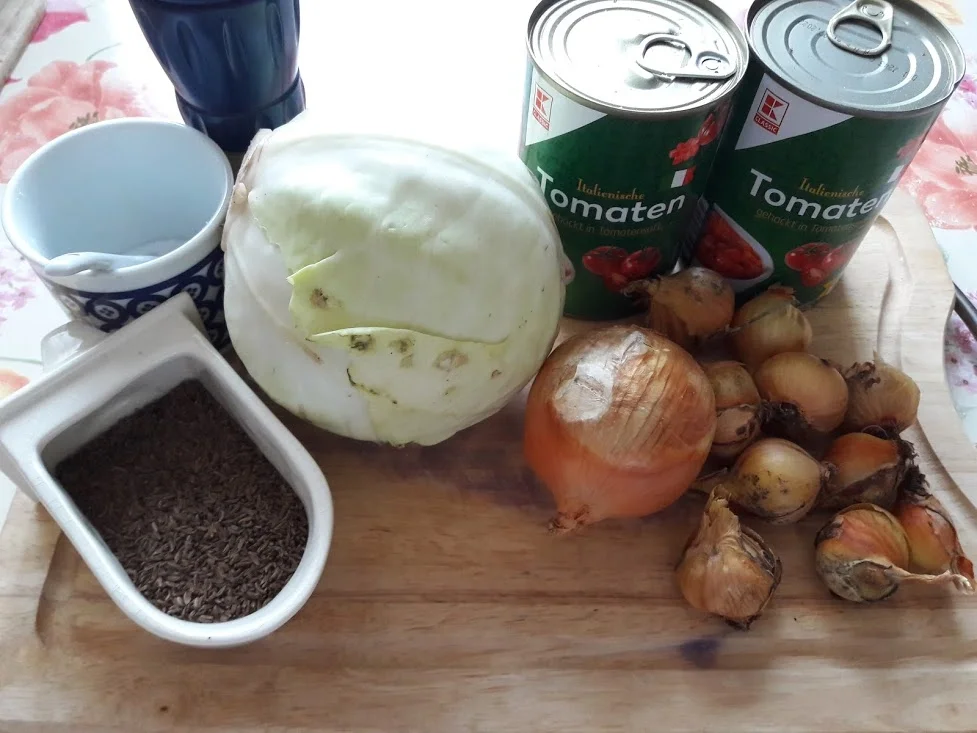 Hähnchenkeule auf Weißkohl - Rezept - Bild Nr. 6