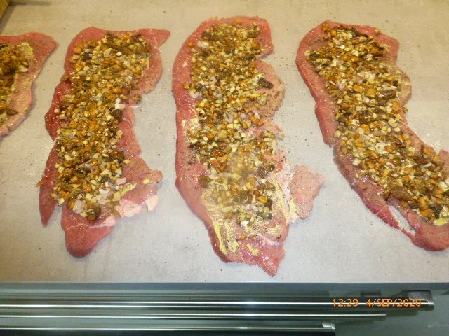 Rouladen mit Pilzfüllung - Rezept - Bild Nr. 4