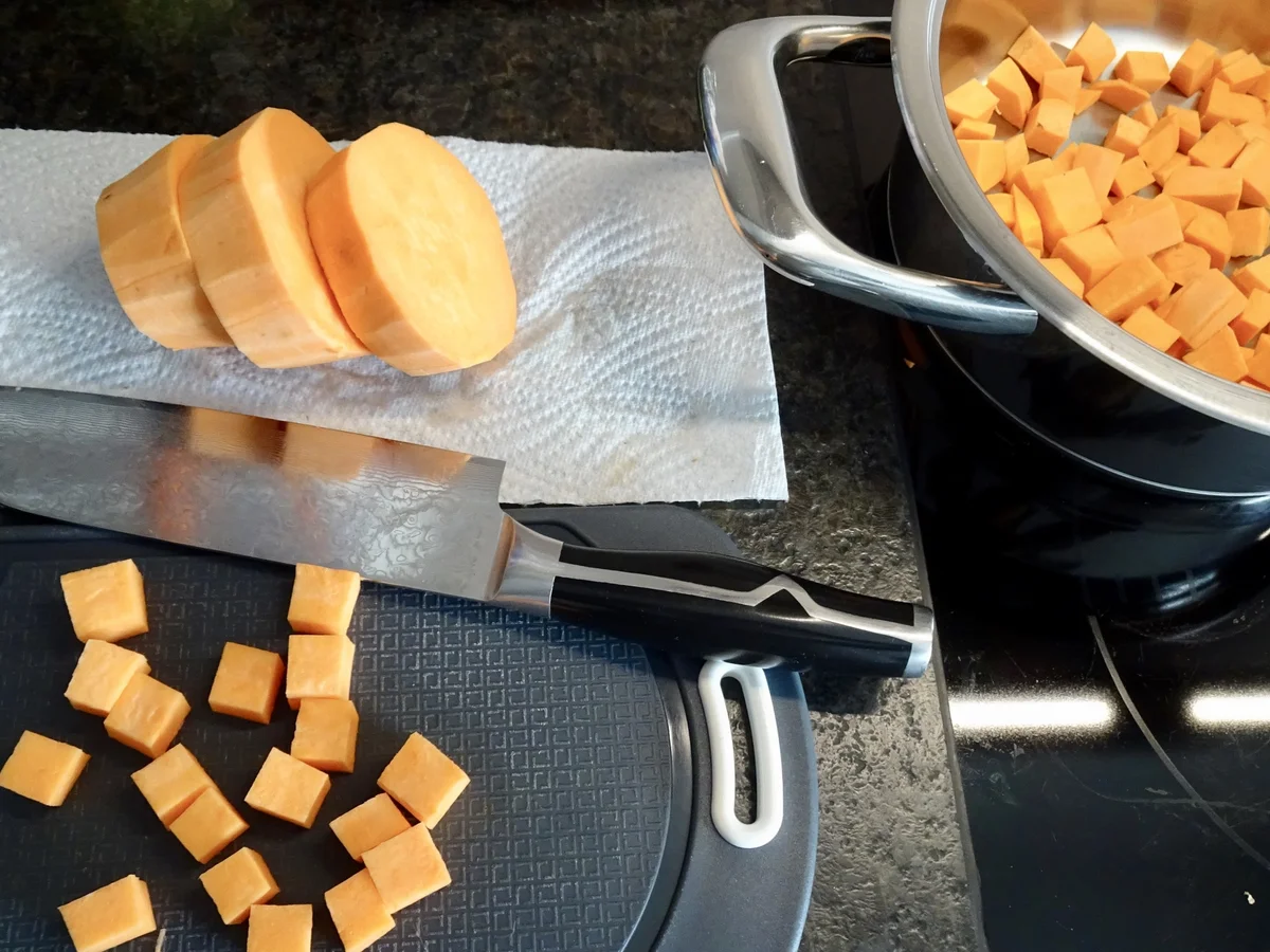 Süßkartoffel Süppchen - Rezept - Bild Nr. 3