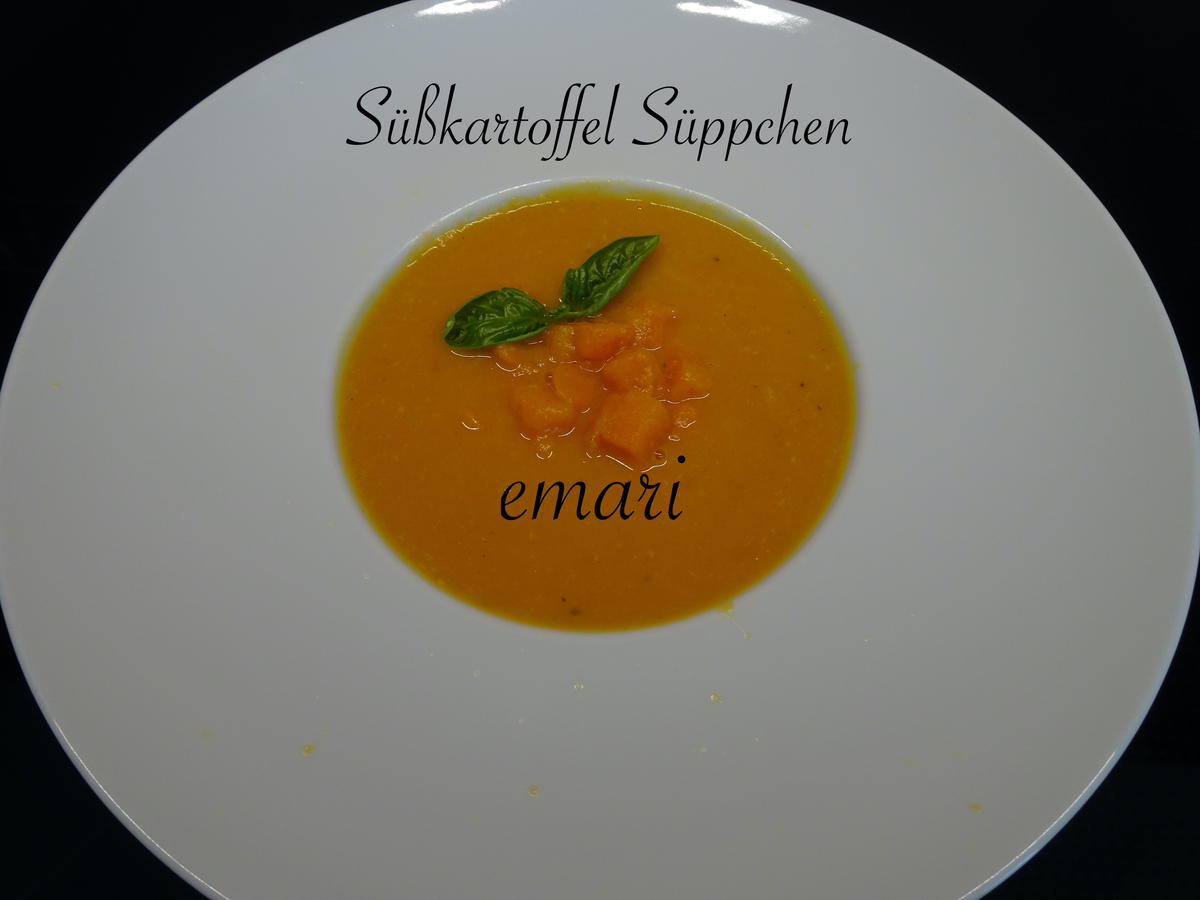 Süßkartoffel Süppchen - Rezept - Bild Nr. 17148