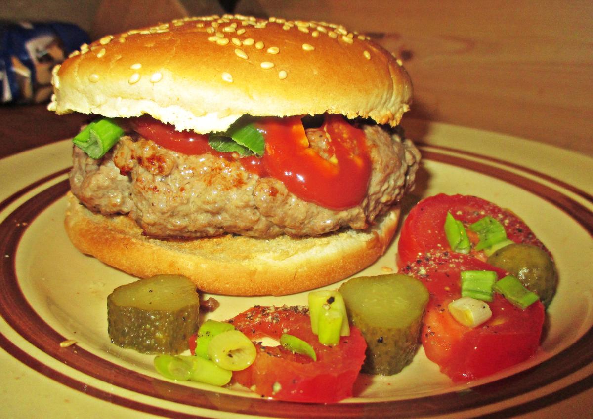 Mein einfacher Hamburger ohne Schnickschnack - Rezept - Bild Nr. 5