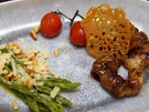 Karamellisierte Riesengarnele mit lauwarmem Spargelsalat - Rezept - Bild Nr. 2