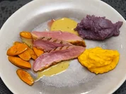 Canard à l’orange mit zweierlei Püree - Rezept - Bild Nr. 2