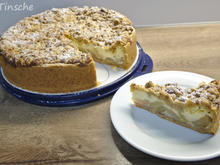 Apfelkuchen mit Marzipanstreusel & Puddingfüllung - Rezept - Bild Nr. 5