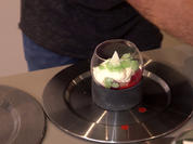 Minzgranite mit Himbeeren und Joghurtmousse - Rezept - Bild Nr. 2