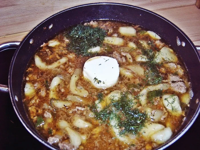 Rezept: Schmorgurken mit Hackfleisch Bild Nr. 4 Schmorgurken mit Hackfleisch - Rezept - Bild Nr. 4