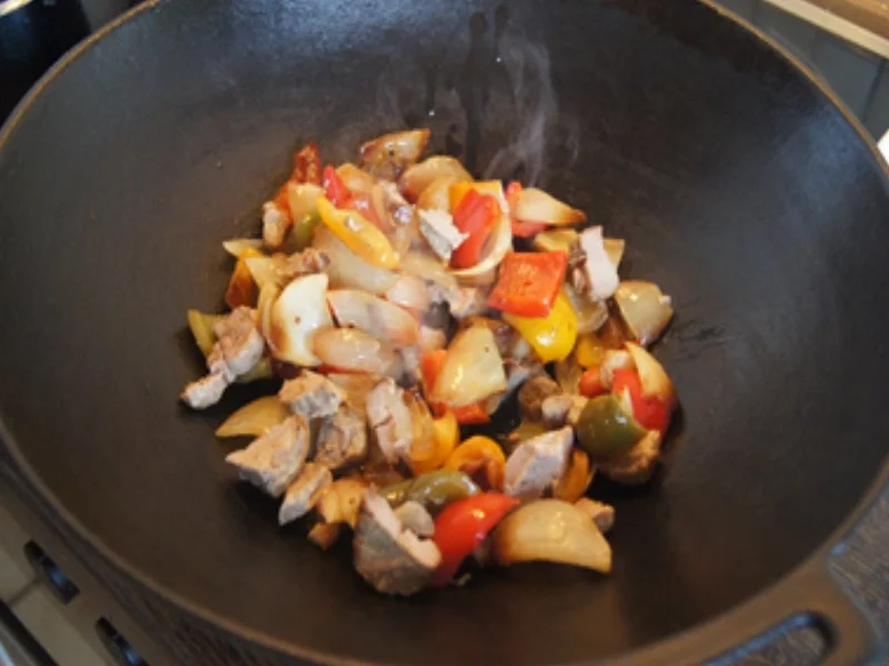 Schneller Reste Wok - Rezept - Bild Nr. 5