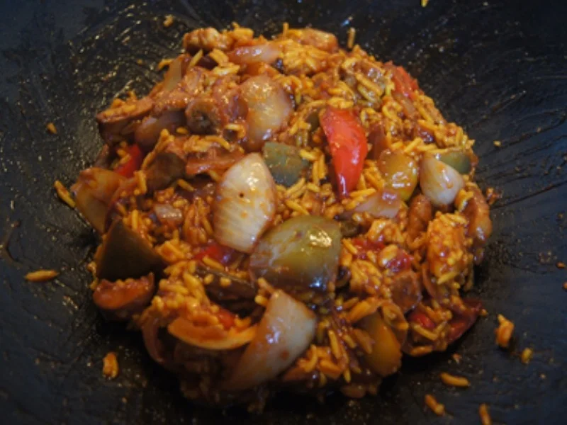 Schneller Reste Wok - Rezept - Bild Nr. 7