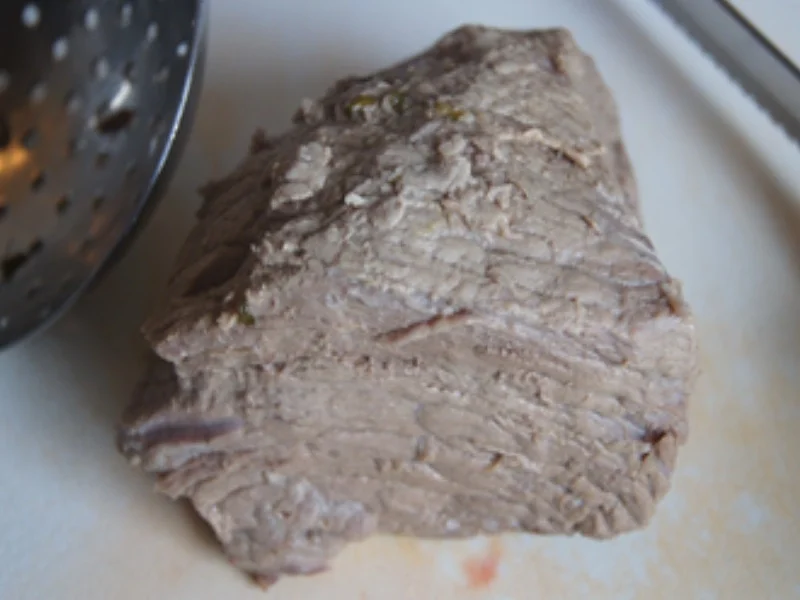 Tafelspitz mit Bouillongemüse und Meerrettichsauce - Rezept - Bild Nr. 11