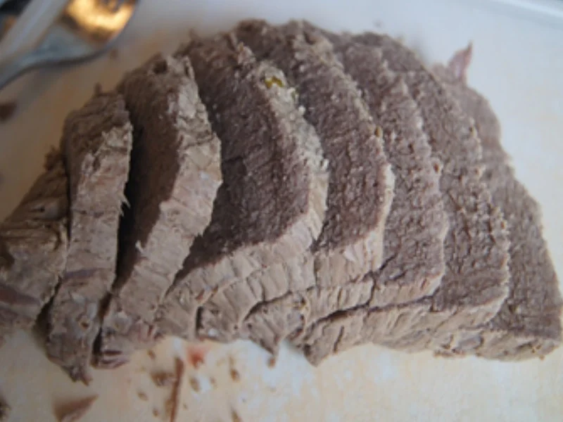 Tafelspitz mit Bouillongemüse und Meerrettichsauce - Rezept - Bild Nr. 12