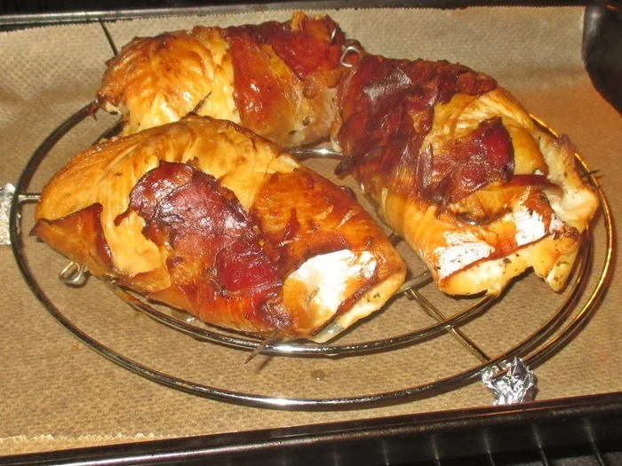 Fischrouladen im Schinkenmantel - Rezept - Bild Nr. 3