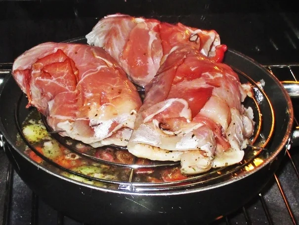 Fischrouladen im Schinkenmantel - Rezept - Bild Nr. 5