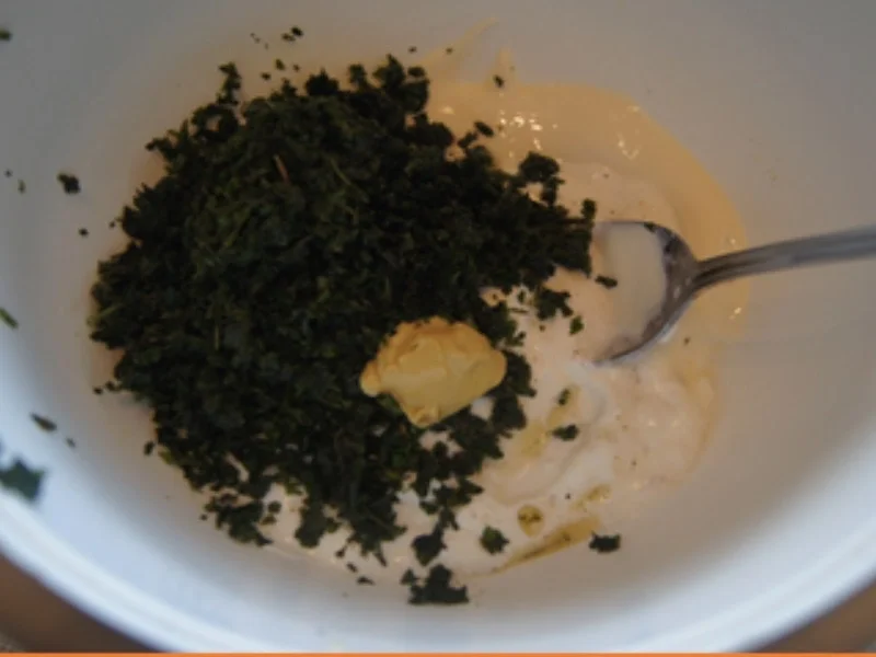 Drillinge mit Grüner Sauce und Krustenbratenaufschnitt - Rezept - Bild Nr. 7