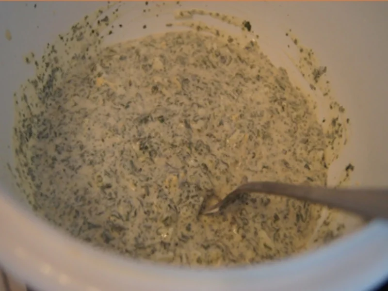 Drillinge mit Grüner Sauce und Krustenbratenaufschnitt - Rezept - Bild Nr. 10