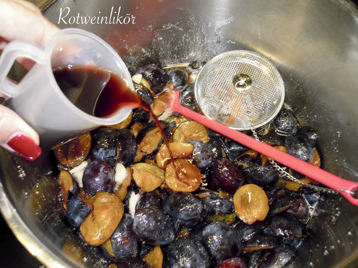Zwetschgen Marmelade mit Sternanis, Zimt und Nelke - Rezept - Bild Nr. 8