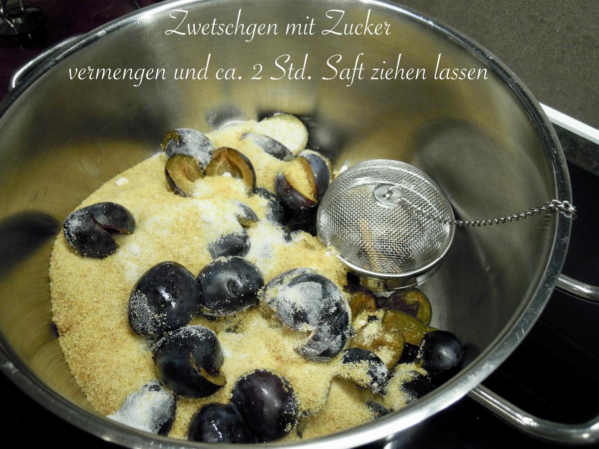 Zwetschgen Marmelade mit Sternanis, Zimt und Nelke - Rezept - Bild Nr. 9
