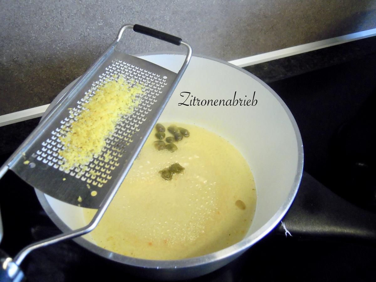 Pasta mit Kräuterseitlingen in feiner Kapernsauce - Rezept - Bild Nr. 6