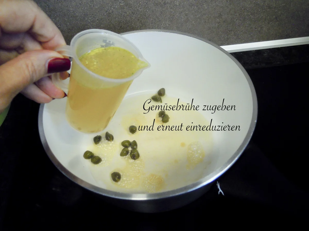 Pasta mit Kräuterseitlingen in feiner Kapernsauce - Rezept - Bild Nr. 4