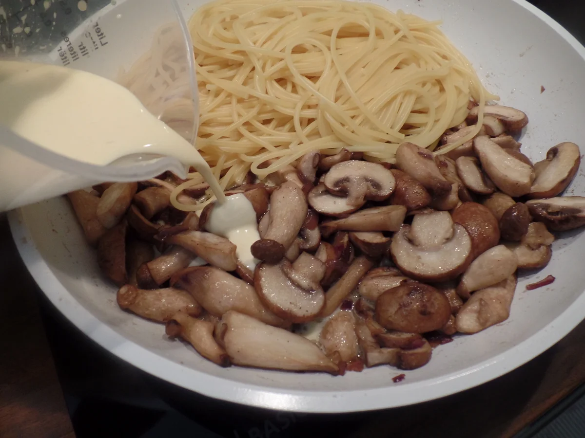 Pilz-Carbonara - Rezept - Bild Nr. 11383