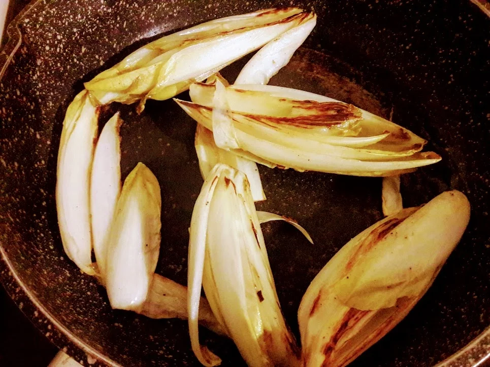 Rezept: Chicorèe gebraten Bild Nr. 10 Chicorèe gebraten - Rezept - Bild Nr. 10