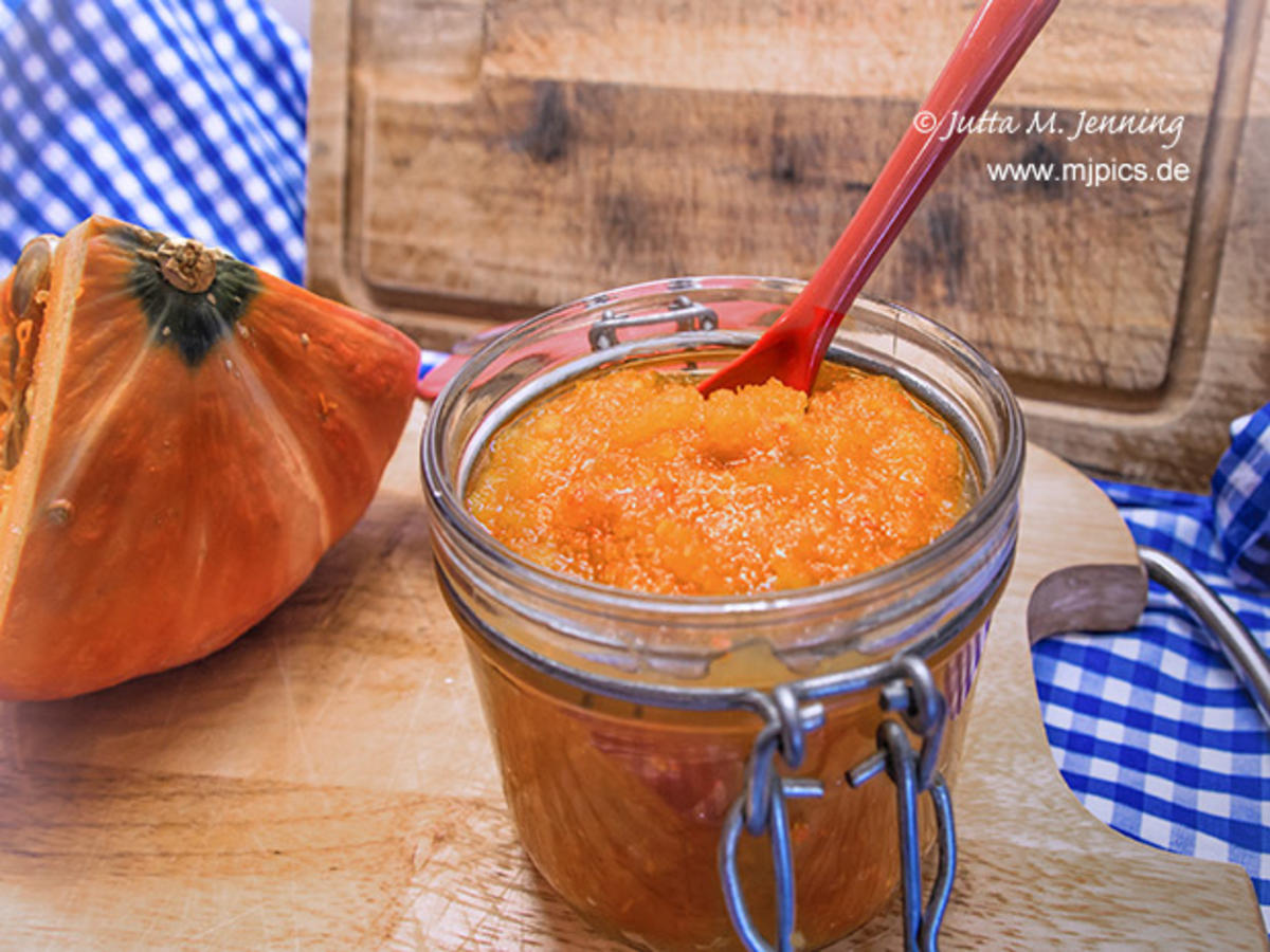 Köstliche Kürbismarmelade - Rezept mit Bild - kochbar.de