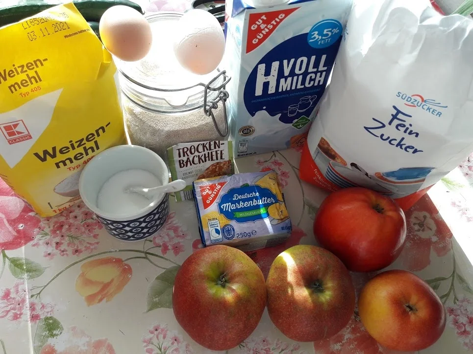 Apfel-Hefekuchen - Rezept - Bild Nr. 5