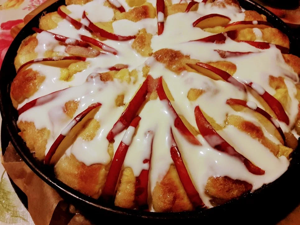 Apfel-Hefekuchen - Rezept - Bild Nr. 20