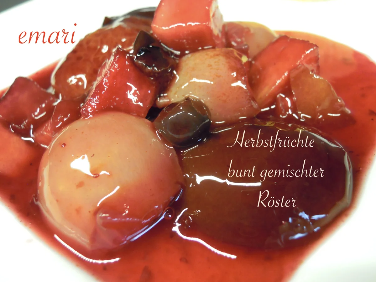 Herbstfrüchte - bunt gemischter Röster - KB Challenge 10.0 - Okt.2020 - Rezept - Bild Nr. 17