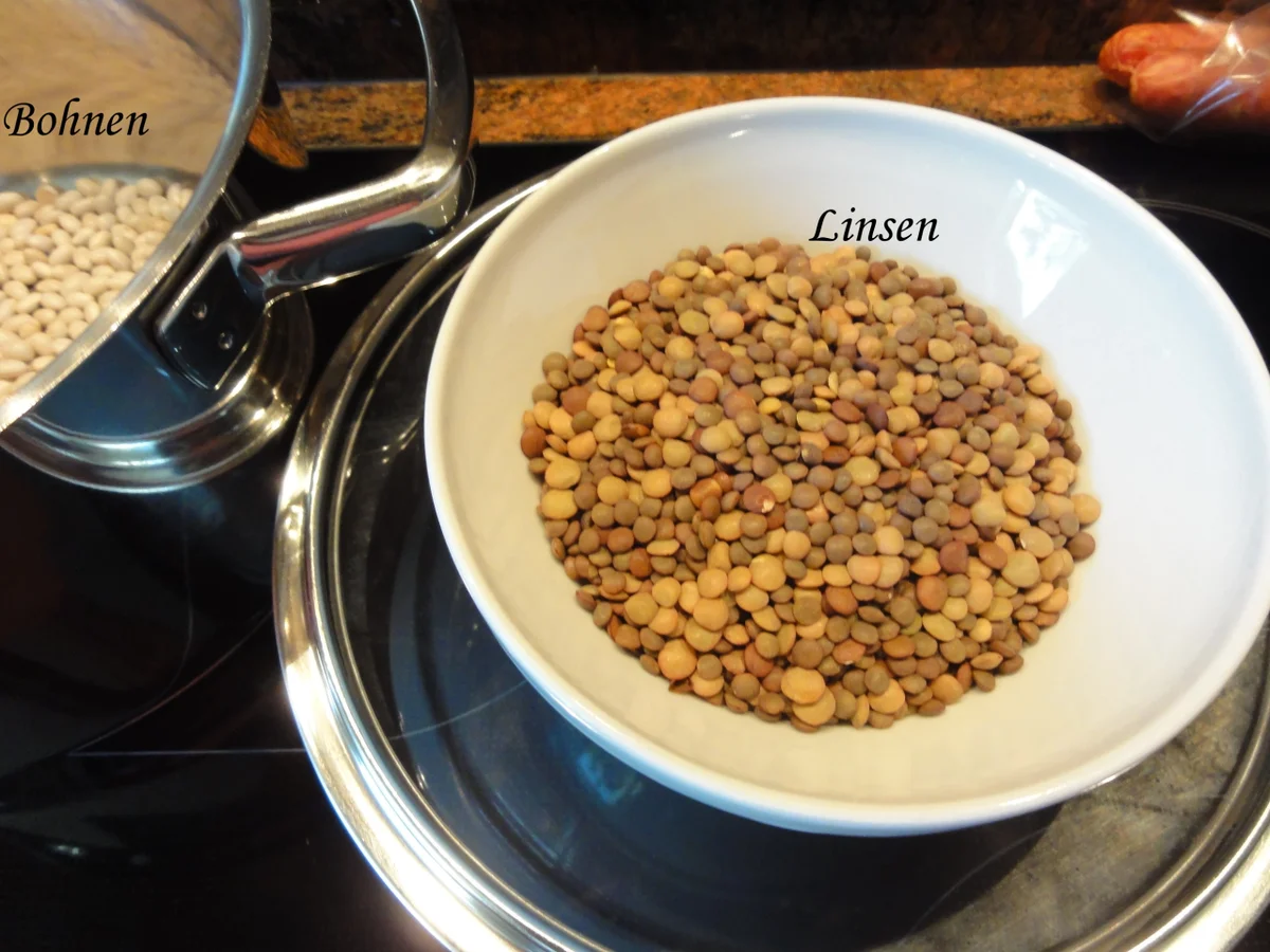 Suppe:   BOHNEN ~ LINSEN ~  EINTOPF - Rezept - Bild Nr. 4