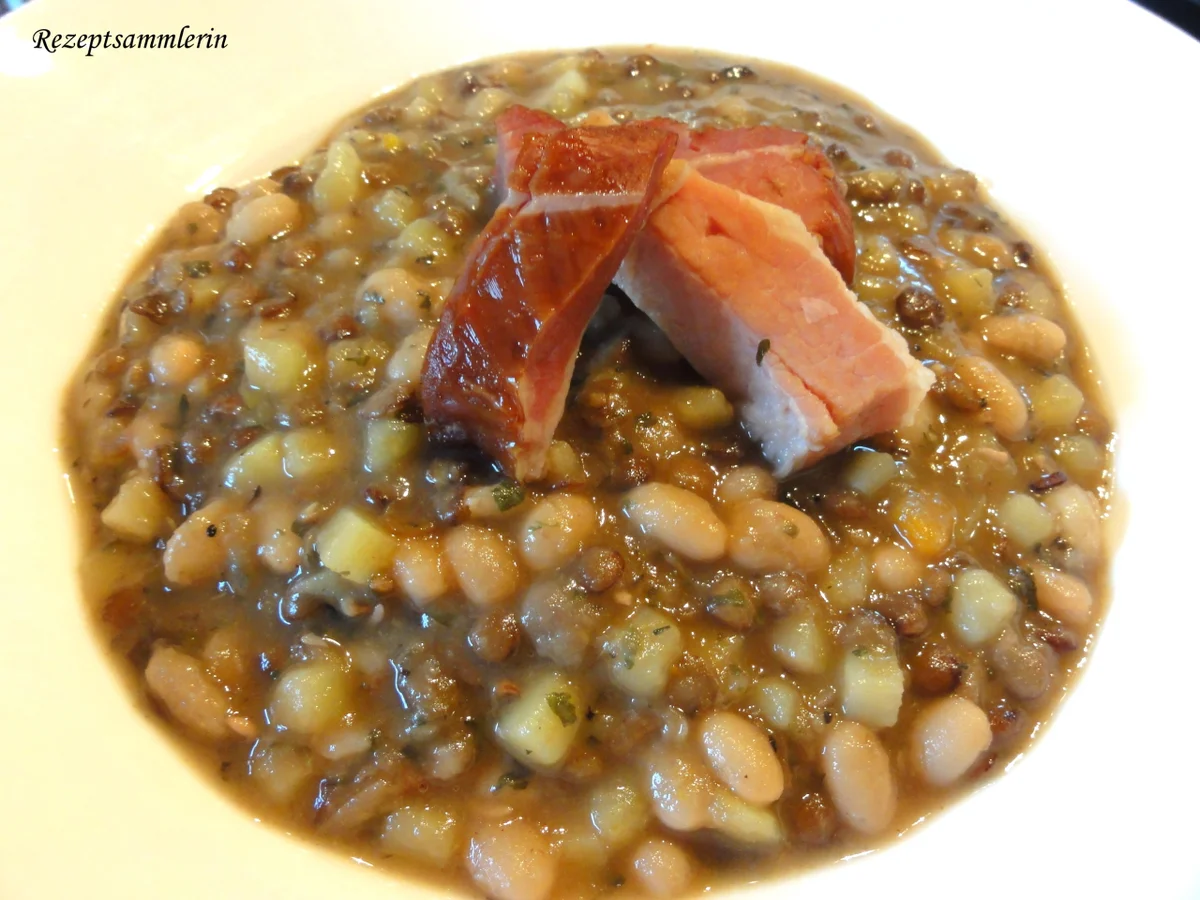 Suppe:   BOHNEN ~ LINSEN ~  EINTOPF - Rezept - Bild Nr. 9