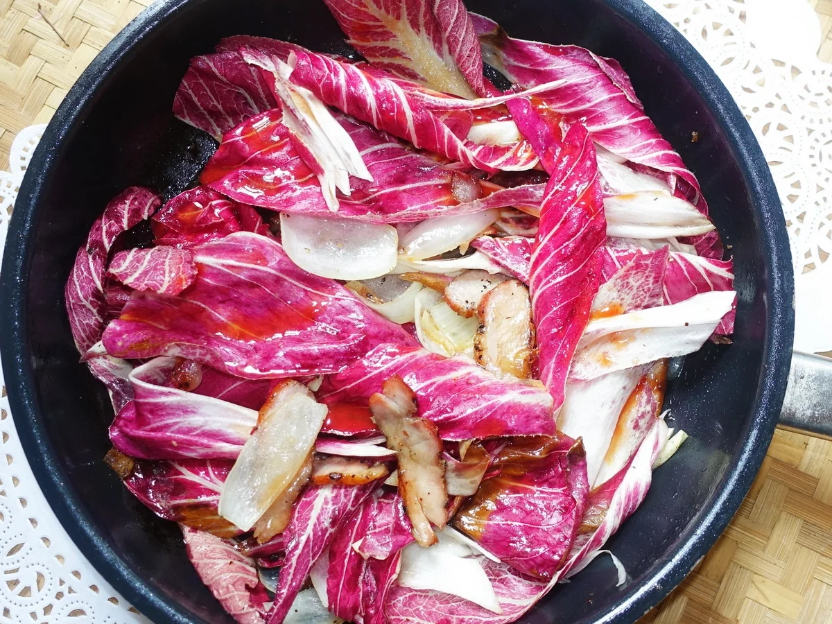 Gebratener, roter Radicchio alla Francesca - Rezept - Bild Nr. 2