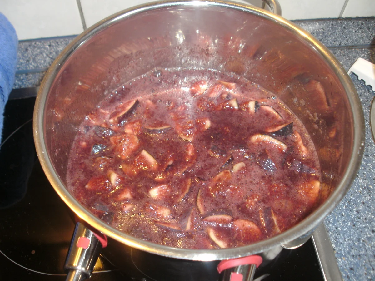 Rezept: Trauben - Feigenmarmelade Bild Nr. 7 Trauben - Feigenmarmelade - Rezept - Bild Nr. 7