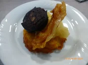 Rezept: Reibeküchlein mit Apfelmus und Blutwurst Bild Nr. 2 Reibeküchlein mit Apfelmus und Blutwurst - Rezept - Bild Nr. 2