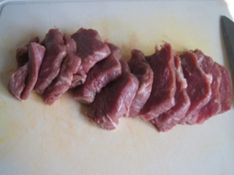 Asia-Paprika-Geschnetzeltes mit Bratreis - Rezept - Bild Nr. 4