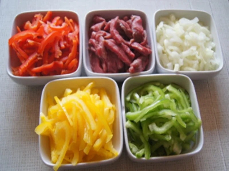 Asia-Paprika-Geschnetzeltes mit Bratreis - Rezept - Bild Nr. 5