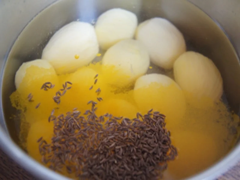 Raucherfleisch mit Sauce, Sauerkraut und Drillingen - Rezept - Bild Nr. 12