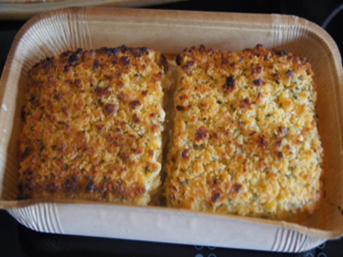 Schlemmerfilet mit Süßkartoffelrösti und Gurkensalat - Rezept - Bild Nr. 7