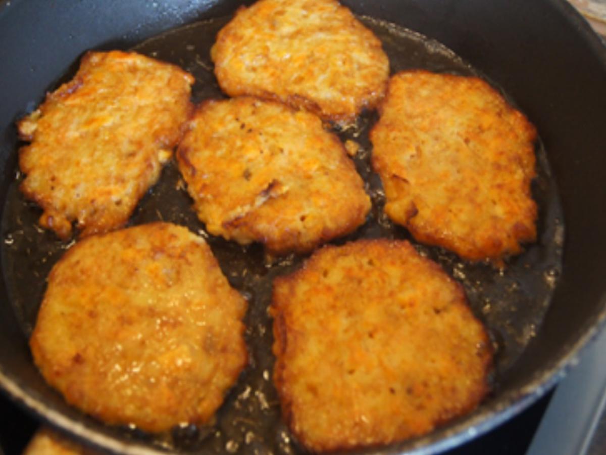 Schlemmerfilet mit Süßkartoffelrösti und Gurkensalat - Rezept - kochbar.de