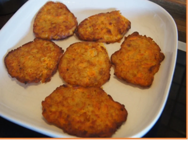 Schlemmerfilet mit Süßkartoffelrösti und Gurkensalat - Rezept - Bild Nr. 12