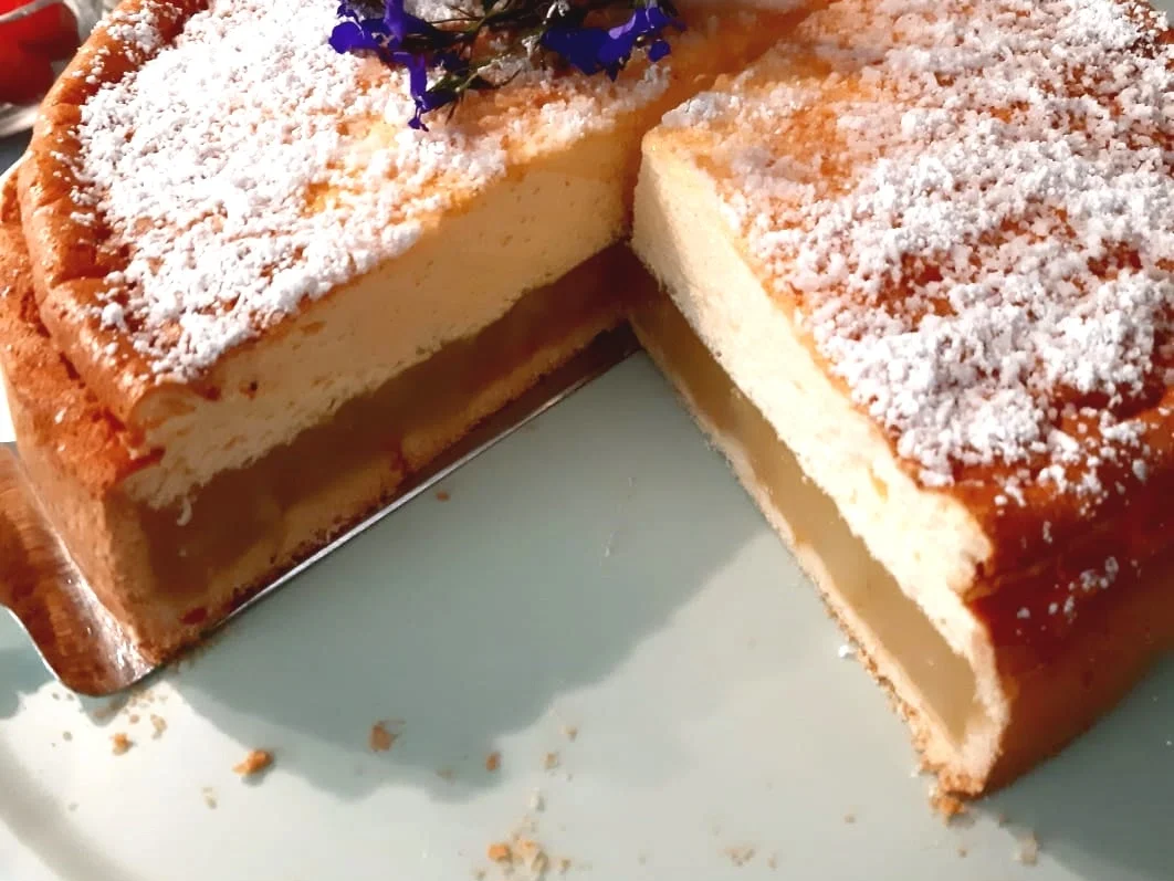 Mürbeteig:   BIRNEN ~ SCHMAND ~ TORTE - Rezept - Bild Nr. 11395