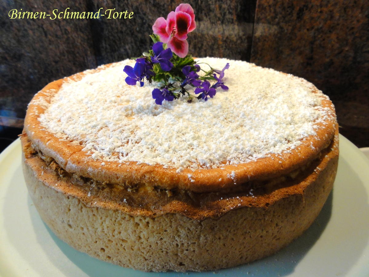 Mürbeteig:   BIRNEN ~ SCHMAND ~ TORTE - Rezept - Bild Nr. 11394