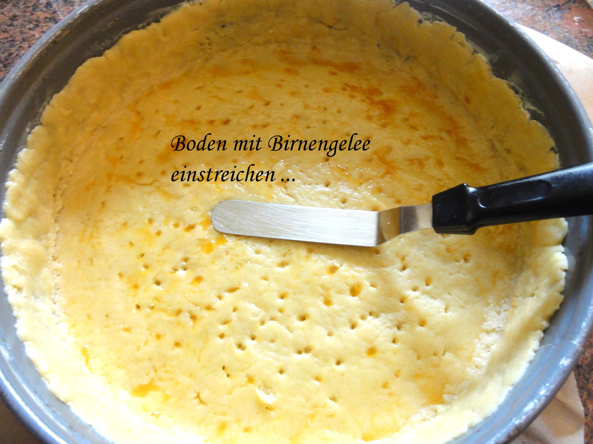 Mürbeteig:   BIRNEN ~ SCHMAND ~ TORTE - Rezept - Bild Nr. 11400