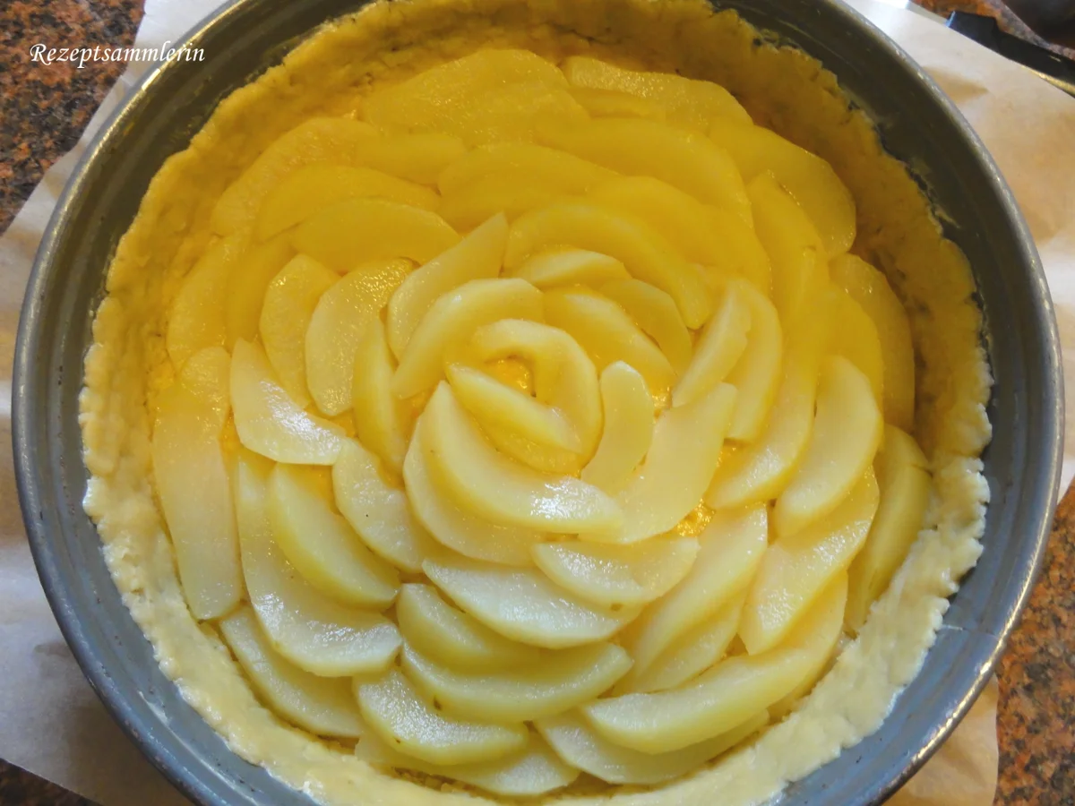 Mürbeteig:   BIRNEN ~ SCHMAND ~ TORTE - Rezept - Bild Nr. 11401