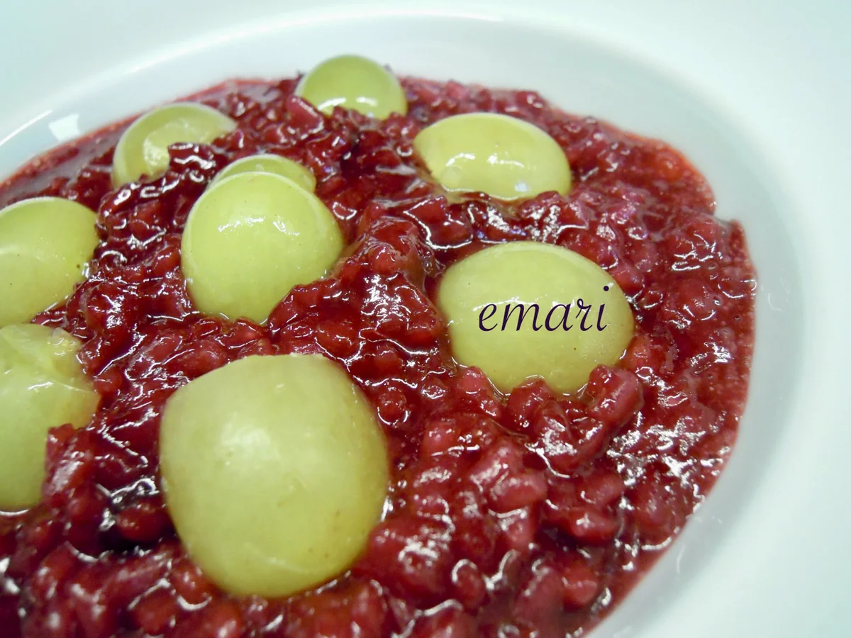 Rezept: süßer Aronia Risotto ... ein fruchtiges Vergnügen Bild Nr. 13 süßer Aronia Risotto ... ein fruchtiges Vergnügen - Rezept - Bild Nr. 13