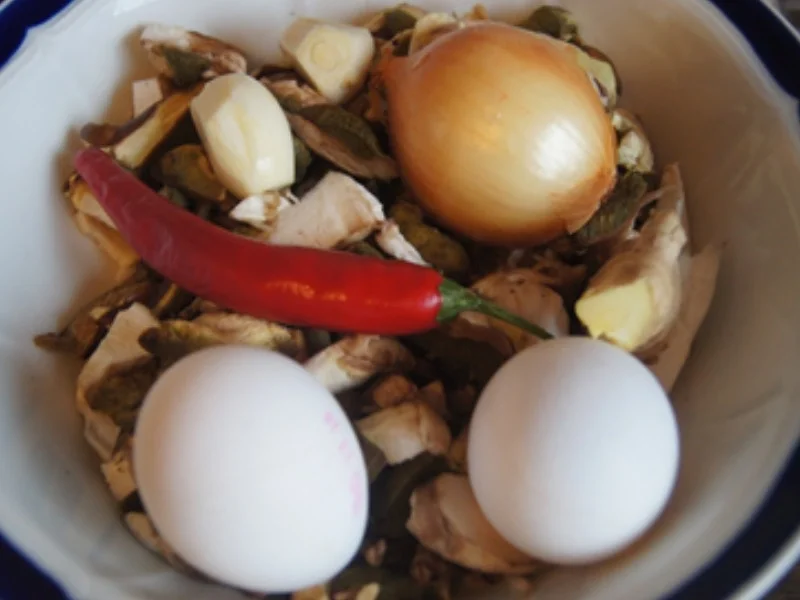 Schnelles Steinpilz-Omelett - Rezept - Bild Nr. 4